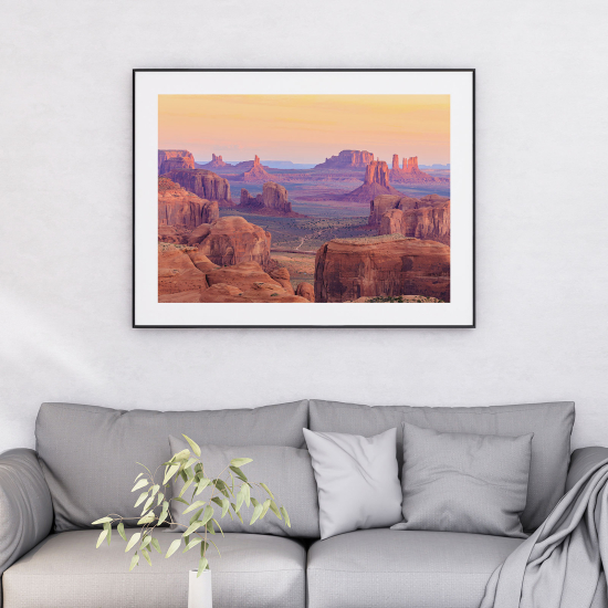 Affiche / Poster -  Paysage de Monument Valley