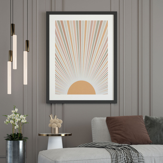 Affiche / Poster - Soleil Boho