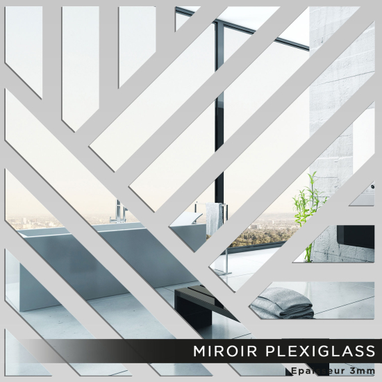 Miroir Plexiglass - Carré design