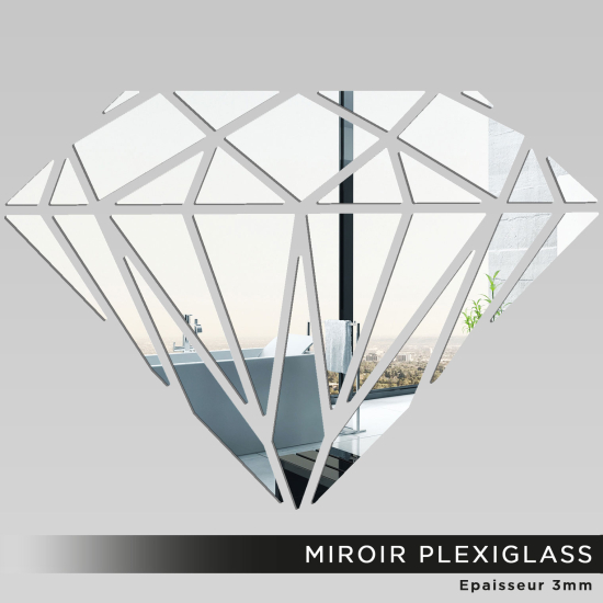 Miroir Plexiglass - Diamant