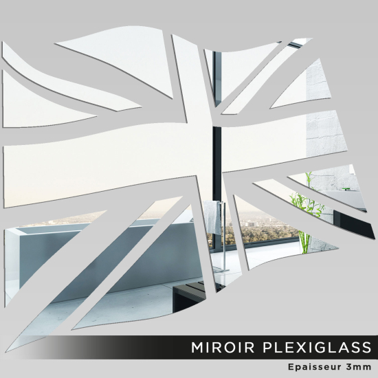 Miroir Plexiglass - Drapeau anglais