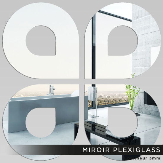 Miroir Plexiglass - Gouttes