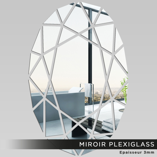 Miroir Plexiglass - Oval