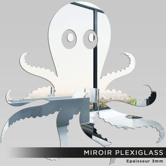 Miroir Plexiglass - Pieuvre