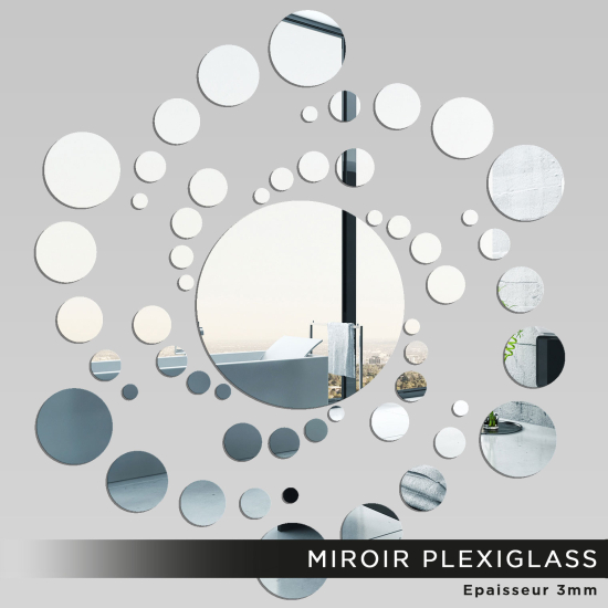 Miroir Plexiglass - Ronds