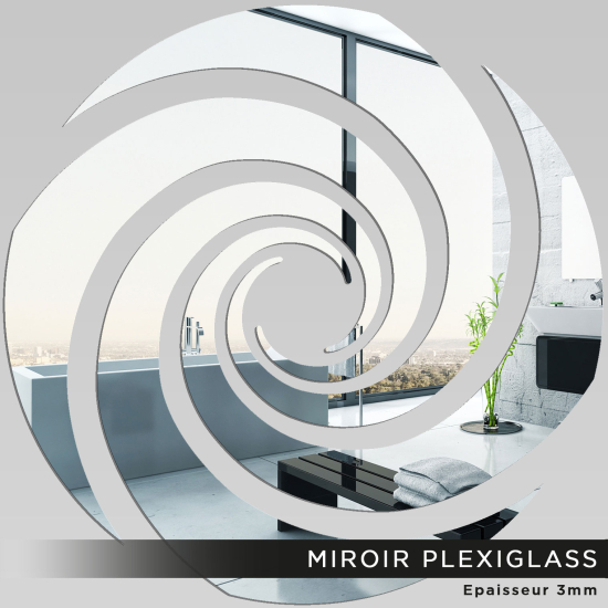 Miroir Plexiglass - Spirale