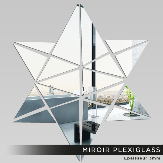 Miroir Plexiglass - Triangle