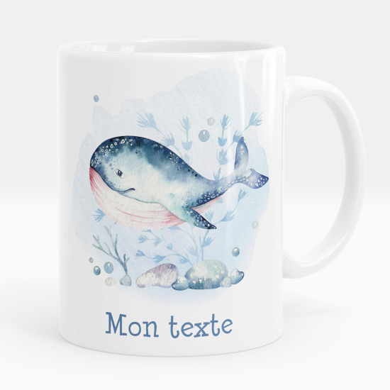 Mug - Tasse personnalisée - Baleine