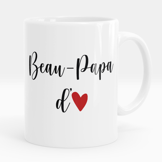 Mug - Tasse personnalisée - Beau papa d'amour