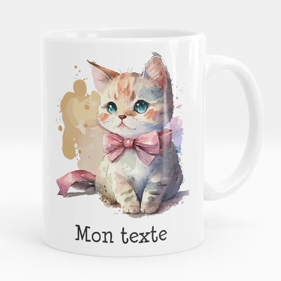 Mug - Tasse personnalisée - Chaton