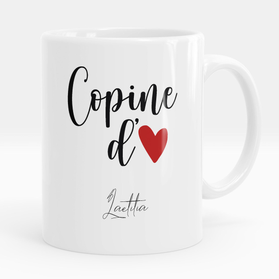 Mug - Tasse personnalisée - Copine d'amour