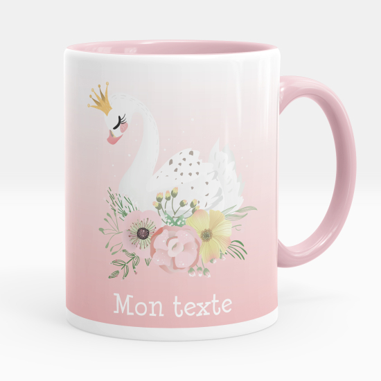 Mug - Tasse personnalisée - Cygne