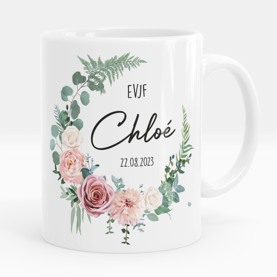 Mug - Tasse personnalisée - EVJF Prénom