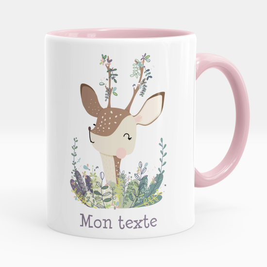 Mug - Tasse personnalisée - Faon