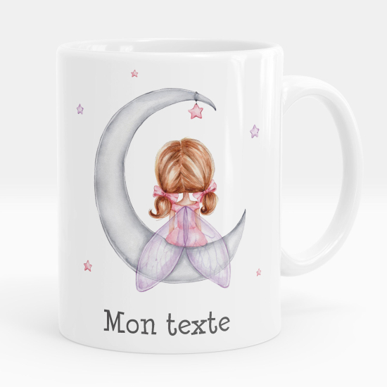 Mug - Tasse personnalisée - Fée lune