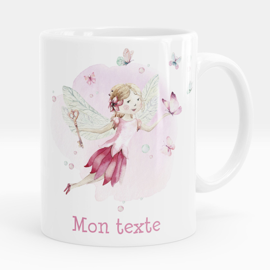 Mug - Tasse personnalisée - Fée papillons