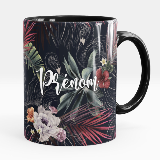 Mug - Tasse personnalisée - Fleurs