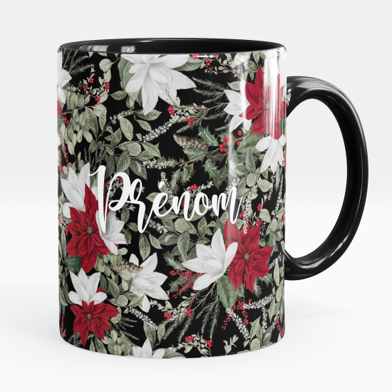 Mug - Tasse personnalisée - Fleurs