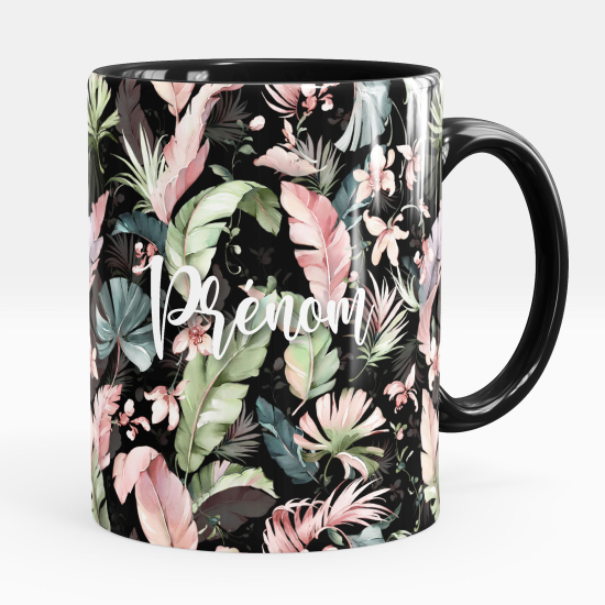 Mug - Tasse personnalisée - Fleurs