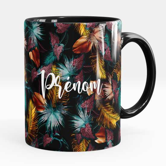 Mug - Tasse personnalisée - Fleurs