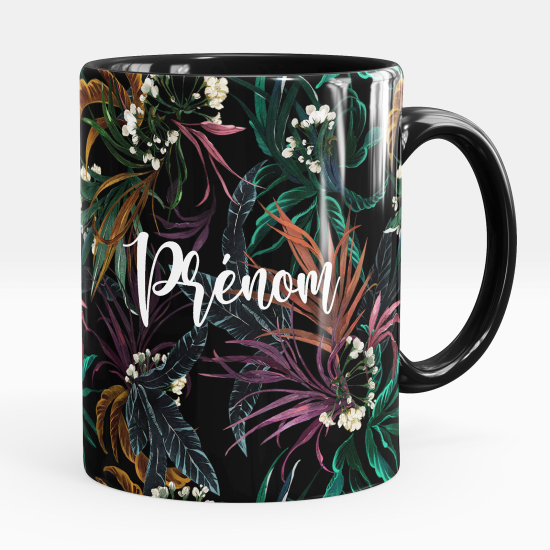 Mug - Tasse personnalisée - Fleurs