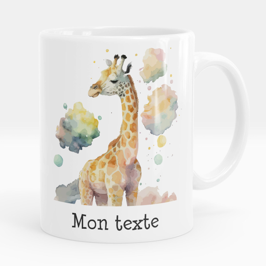 Mug - Tasse personnalisée - Girafe