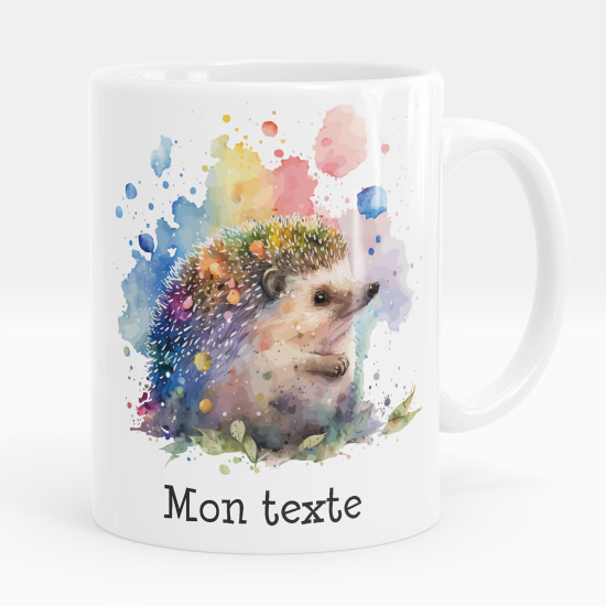 Mug - Tasse personnalisée - Hérisson