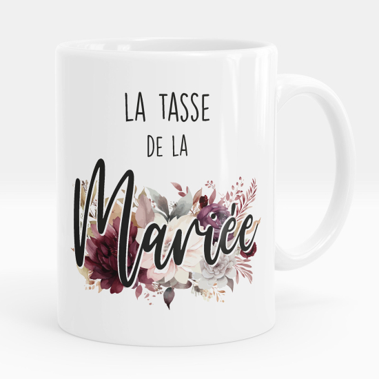 Mug - Tasse personnalisée - La tasse de la mariée