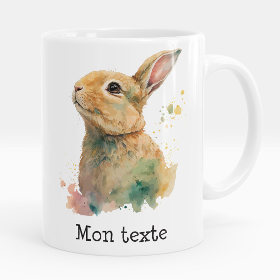 Mug - Tasse personnalisée - Lapin