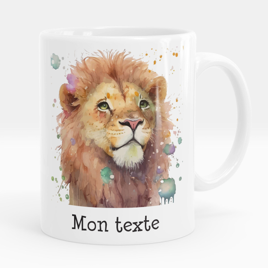 Mug - Tasse personnalisée - Lion