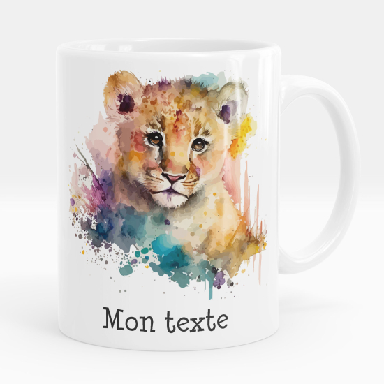 Mug - Tasse personnalisée - Lionceau