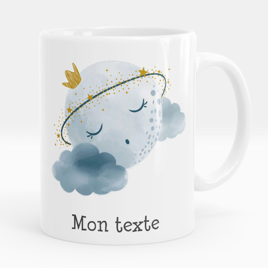 Mug - Tasse personnalisée - Lune