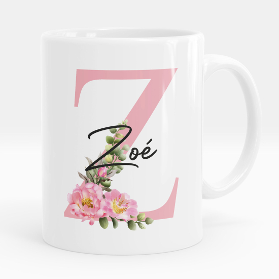 Mug - Tasse personnalisée Monogramme - Lettre Z