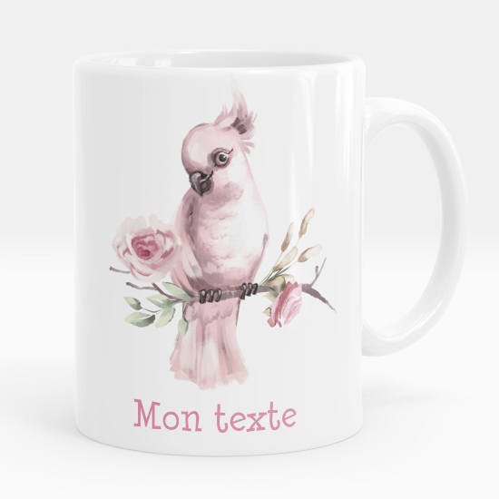 Mug - Tasse personnalisée - Perroquet