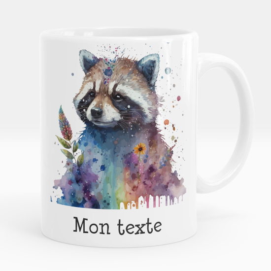 Mug - Tasse personnalisée - Raton laveur