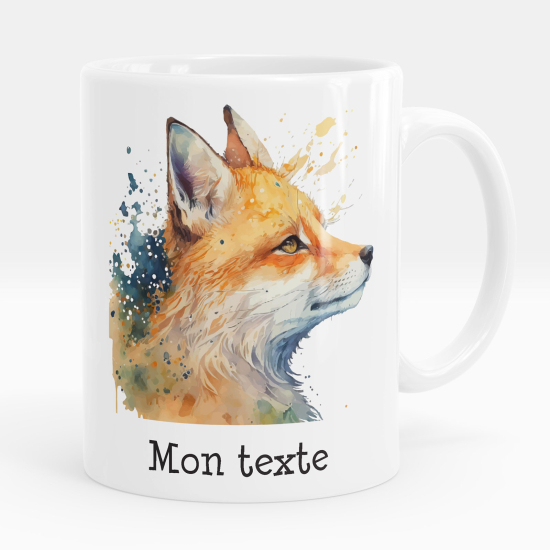 Mug - Tasse personnalisée - Renard