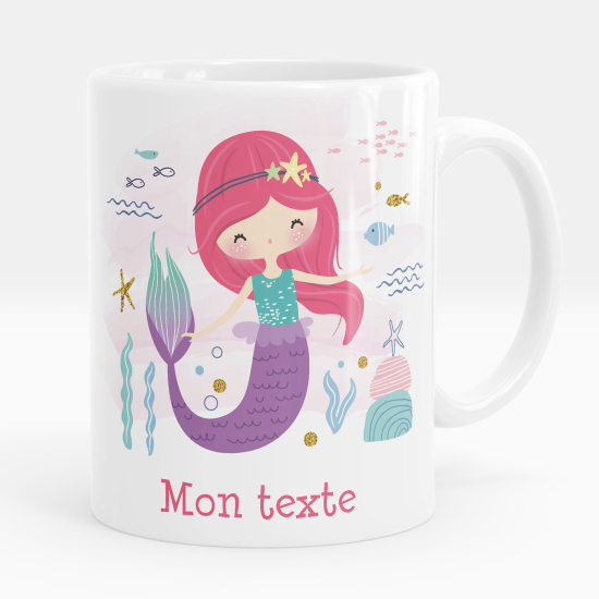 Mug - Tasse personnalisée - Sirène