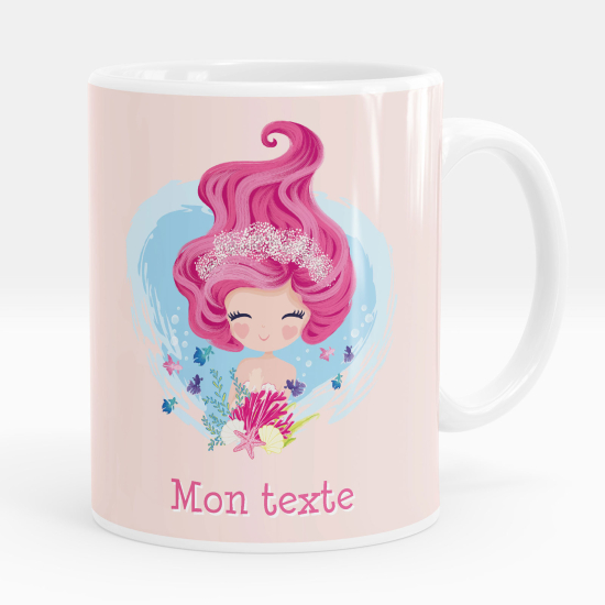 Mug - Tasse personnalisée - Sirène