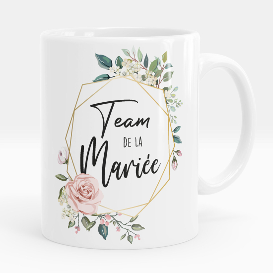 Mug - Tasse personnalisée - Team de la mariée