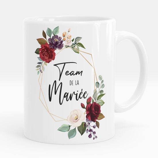 Mug - Tasse personnalisée - Team de la mariée