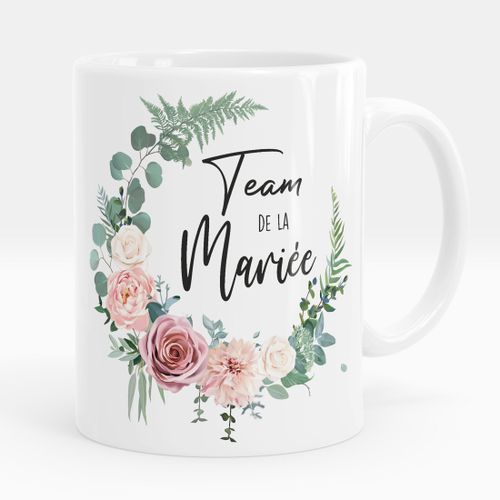 Mug - Tasse personnalisée - Team de la mariée