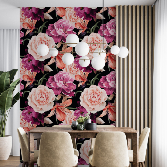 Papier peint - Motif floral