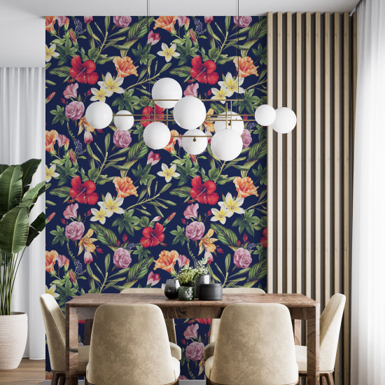 Papier peint - Motif floral