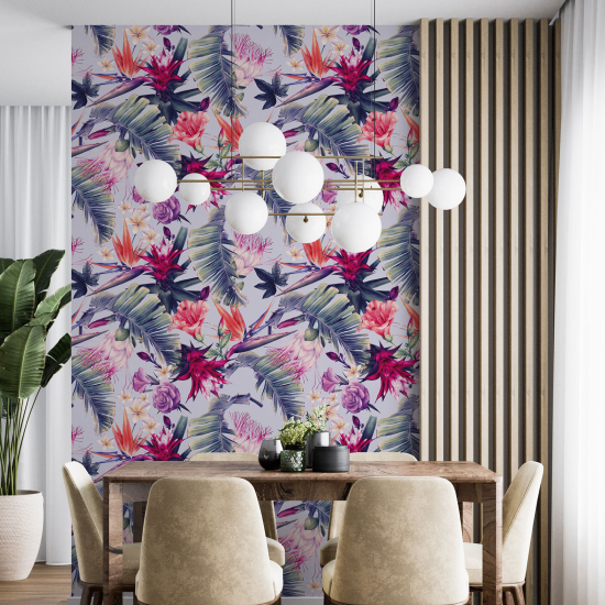 Papier peint - Motif floral