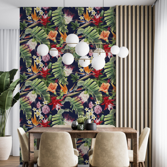 Papier peint - Motif floral