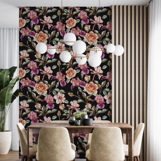 Papier peint - Motif floral