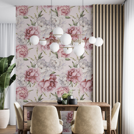 Papier peint - Motif floral