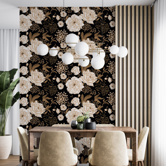 Papier peint - Motif floral