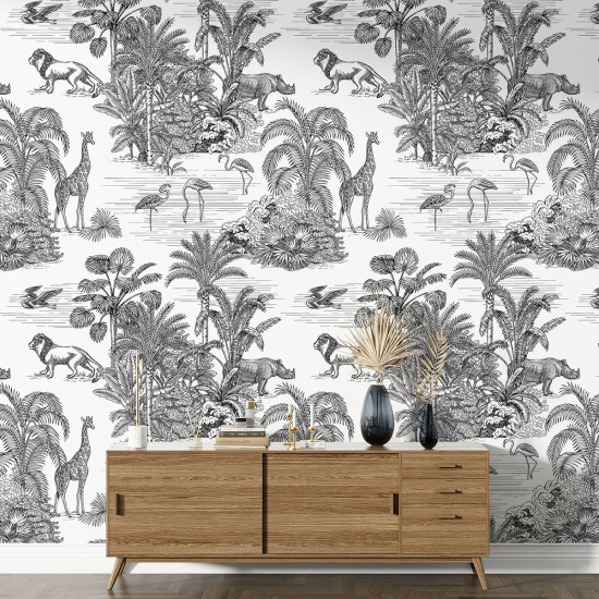 Papier peint motif XL - Jungle