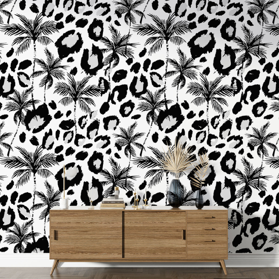 Papier peint motif XL - Motif botanique